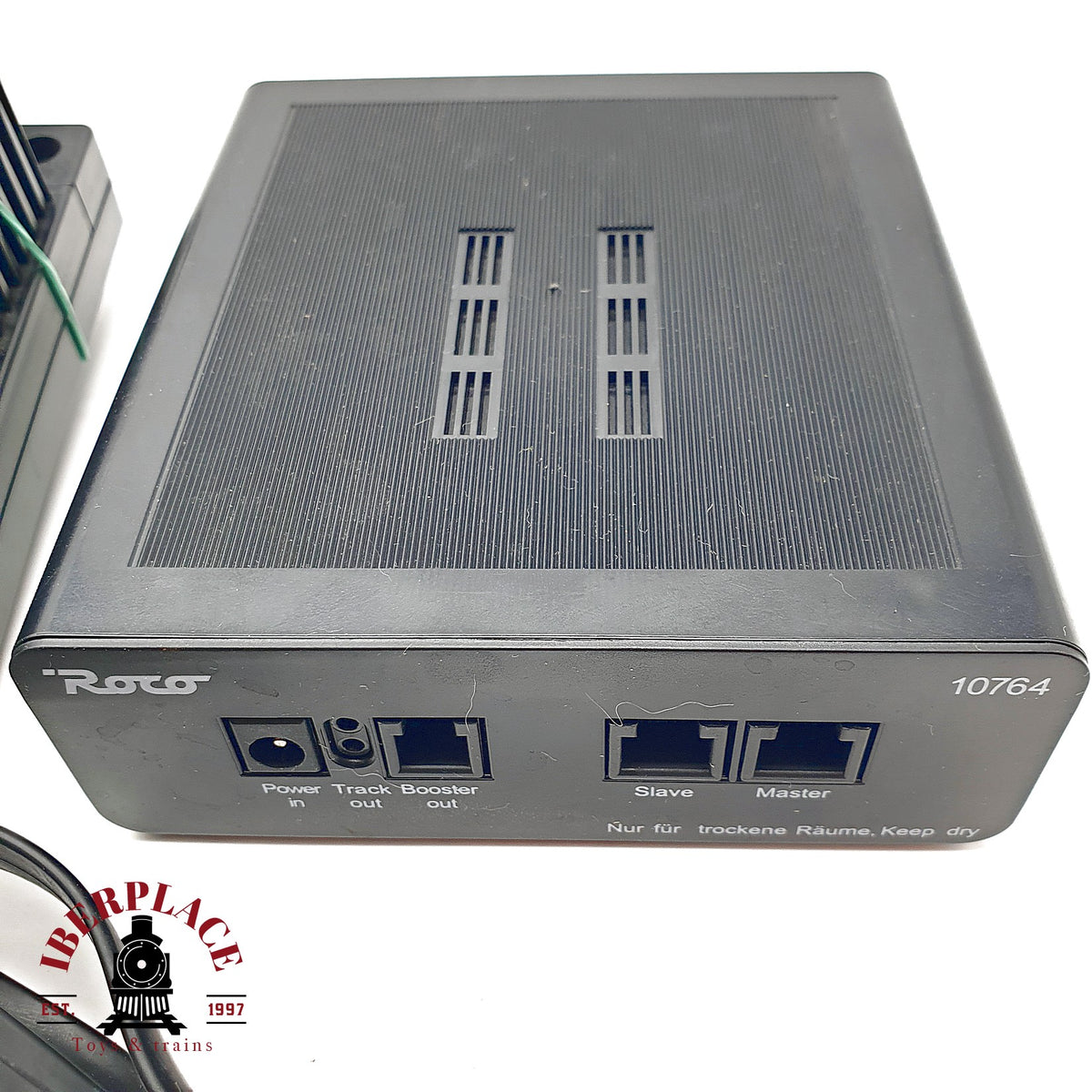 ♻️ Roco Lokmaus 2 Set digital mando 10764 amplificador transformador 10725 Escala H0 1:87
