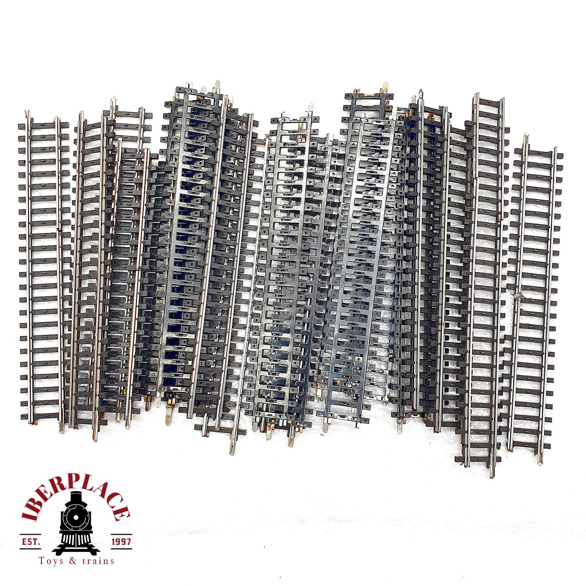 ♻️ Märklin 21x 2200 2207 2100 vias rectas 🔴 GRADE C Escala H0 1:87