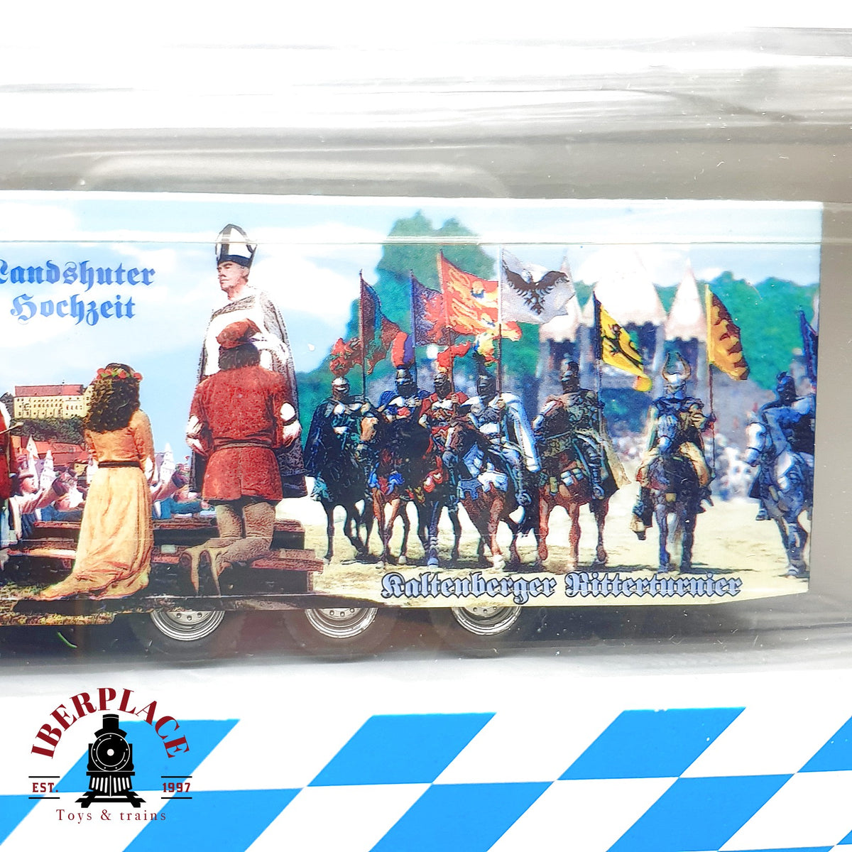 ♻️✨ Herpa 0954 camión MAN semirremolque Bayern-Edition Escala H0 1:87