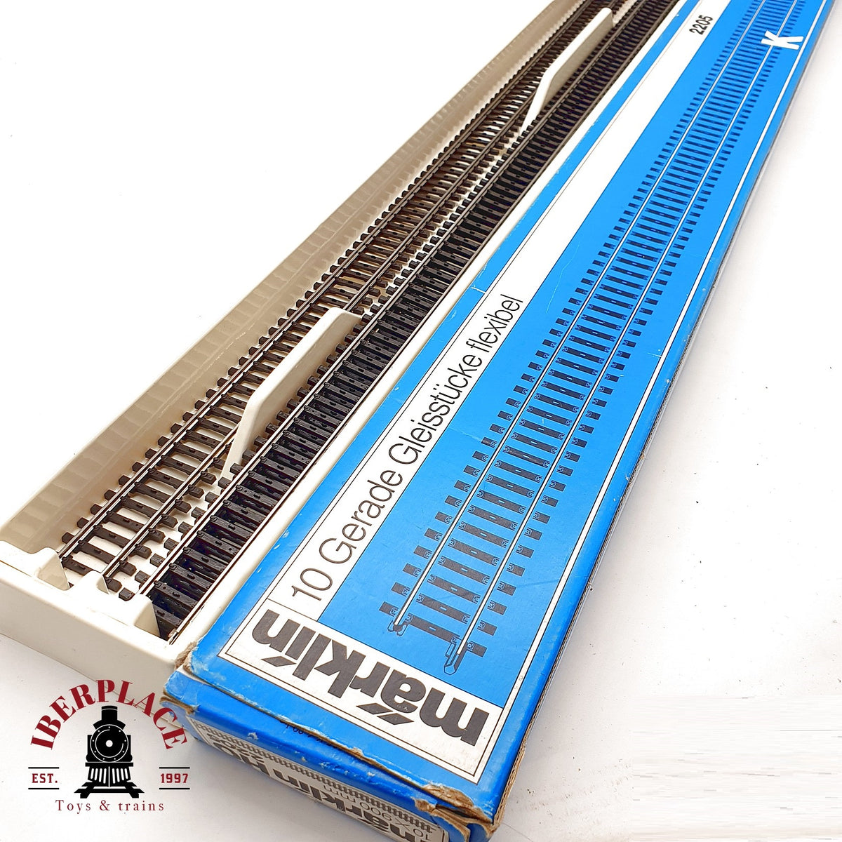 ♻️ Märklin 4x Vias Flexibles 900mm K-Gleis K-Gleise - 🟢 GRADE A Escala H0 1:87