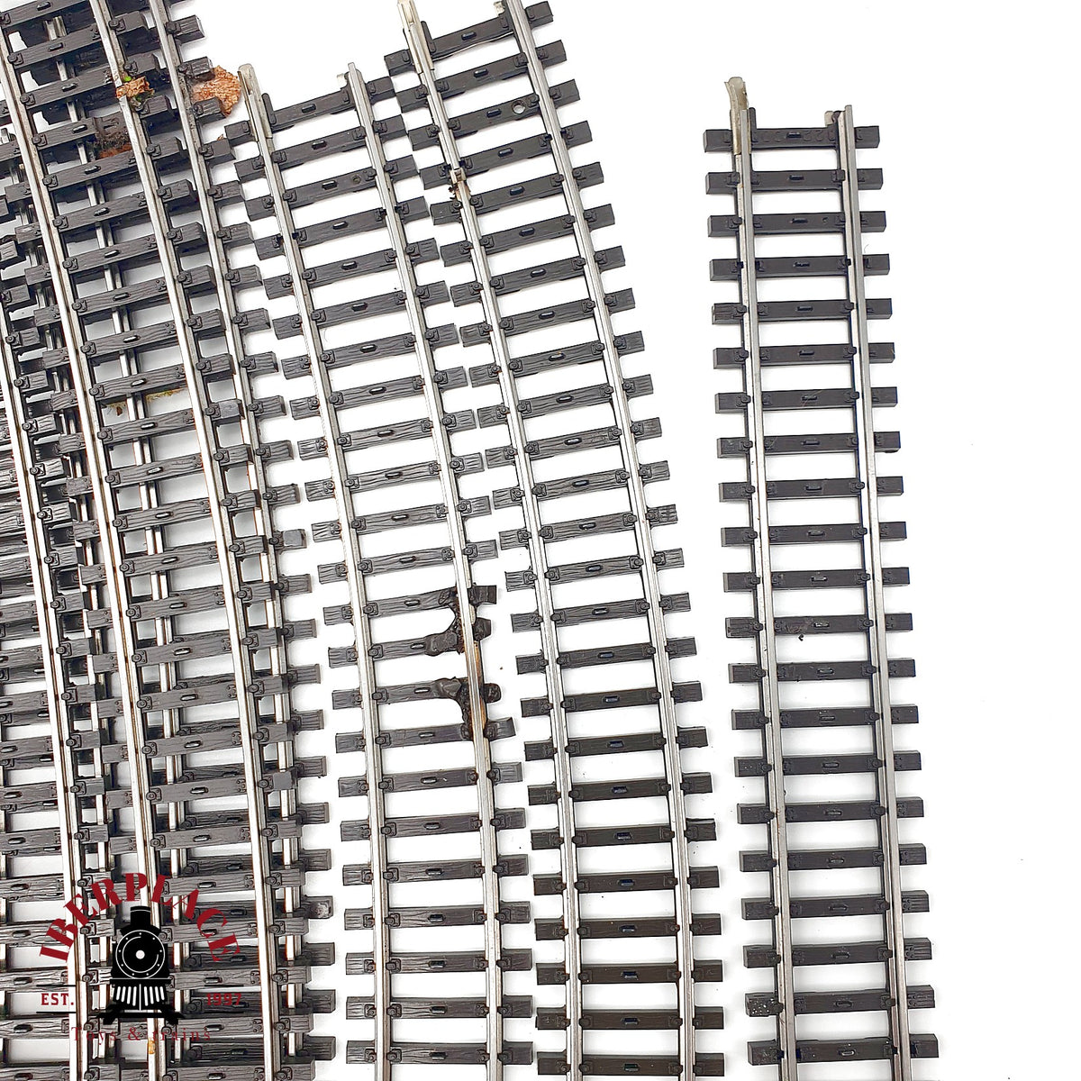 ♻️ Märklin 18x 2241 2200 2231 vias curvas y rectas 🔴 GRADE C Escala H0 1:87