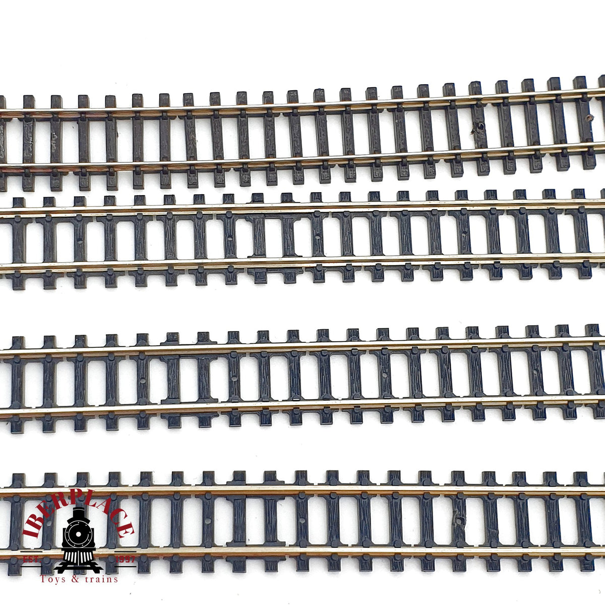 ♻️ Minitrix Peco 4x 4901 Vía flexible de 730 mm - 🟡 GRADE B Escala N 1:160