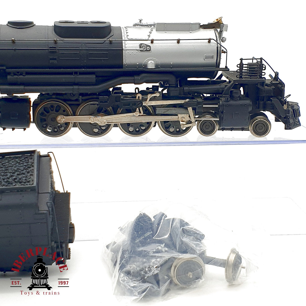 ♻️ Rivarossi Locomotora vapor Big Boy 4013 Union Pacific UP Tender ROTO Escala H0 1:87