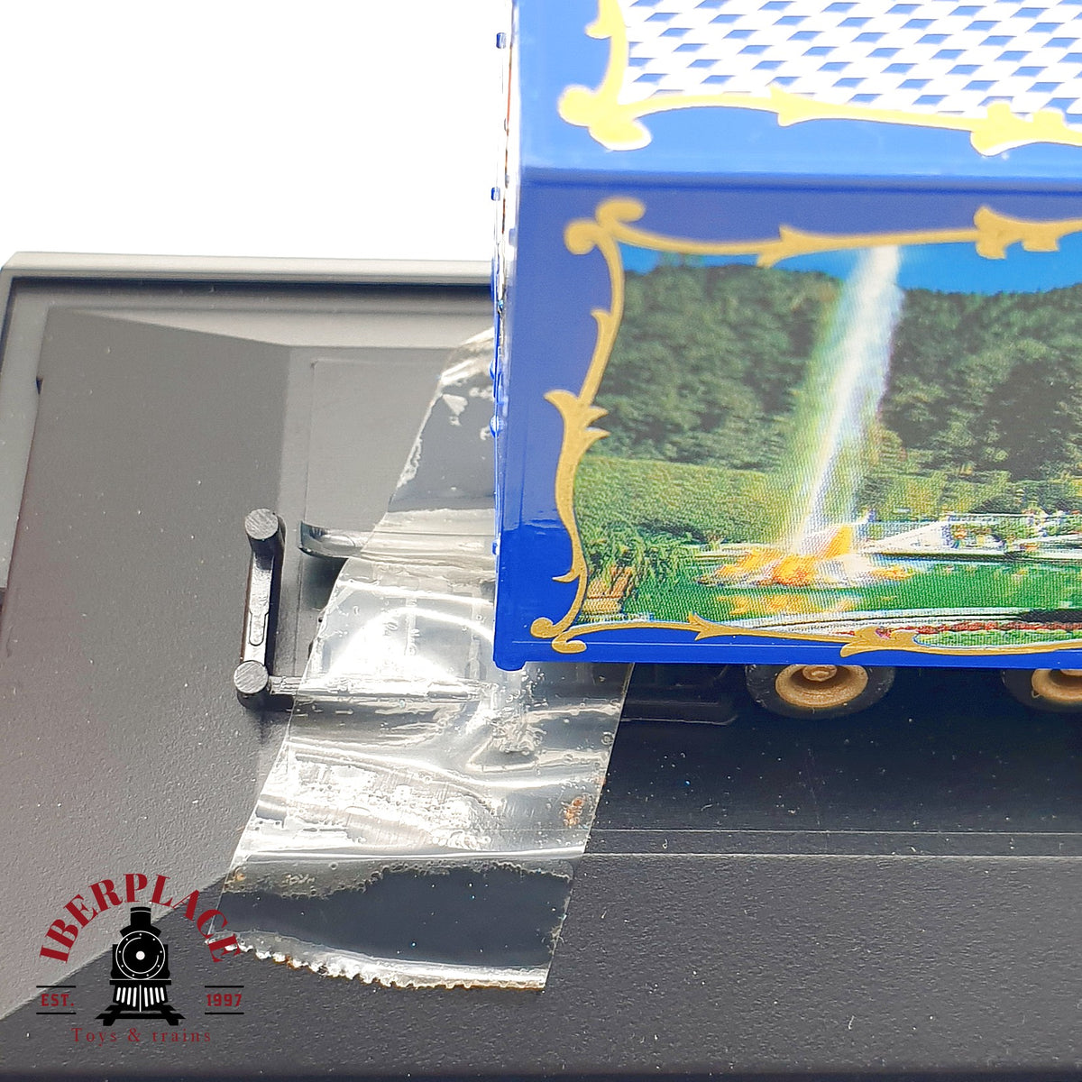 ♻️✨Herpa camion MAN Konig Ludwig II Bayern B&H LTD 2000 Escala H0 1:87