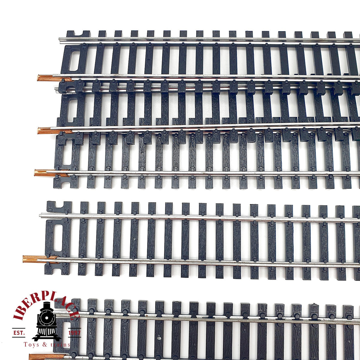 ♻️ Lima 10x 3030 vias curvas R=360 mm 36° 🟢 GRADE A Escala H0 1:87