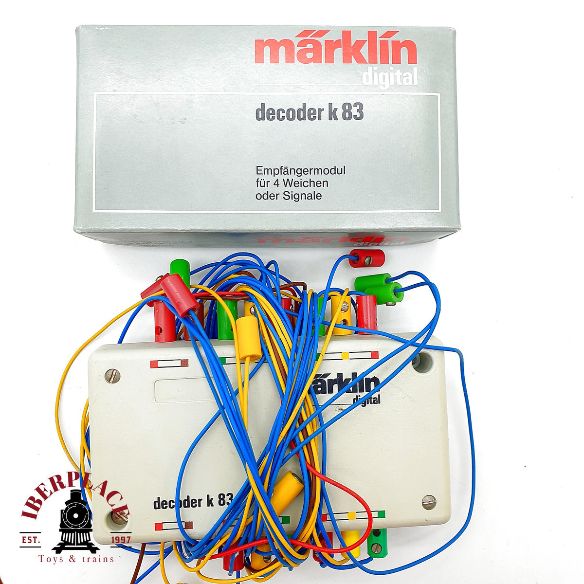 ♻️ Märklin 5211 Decoder k83 Digital para 4 desvíos o señales k 83 Escala H0 1:87