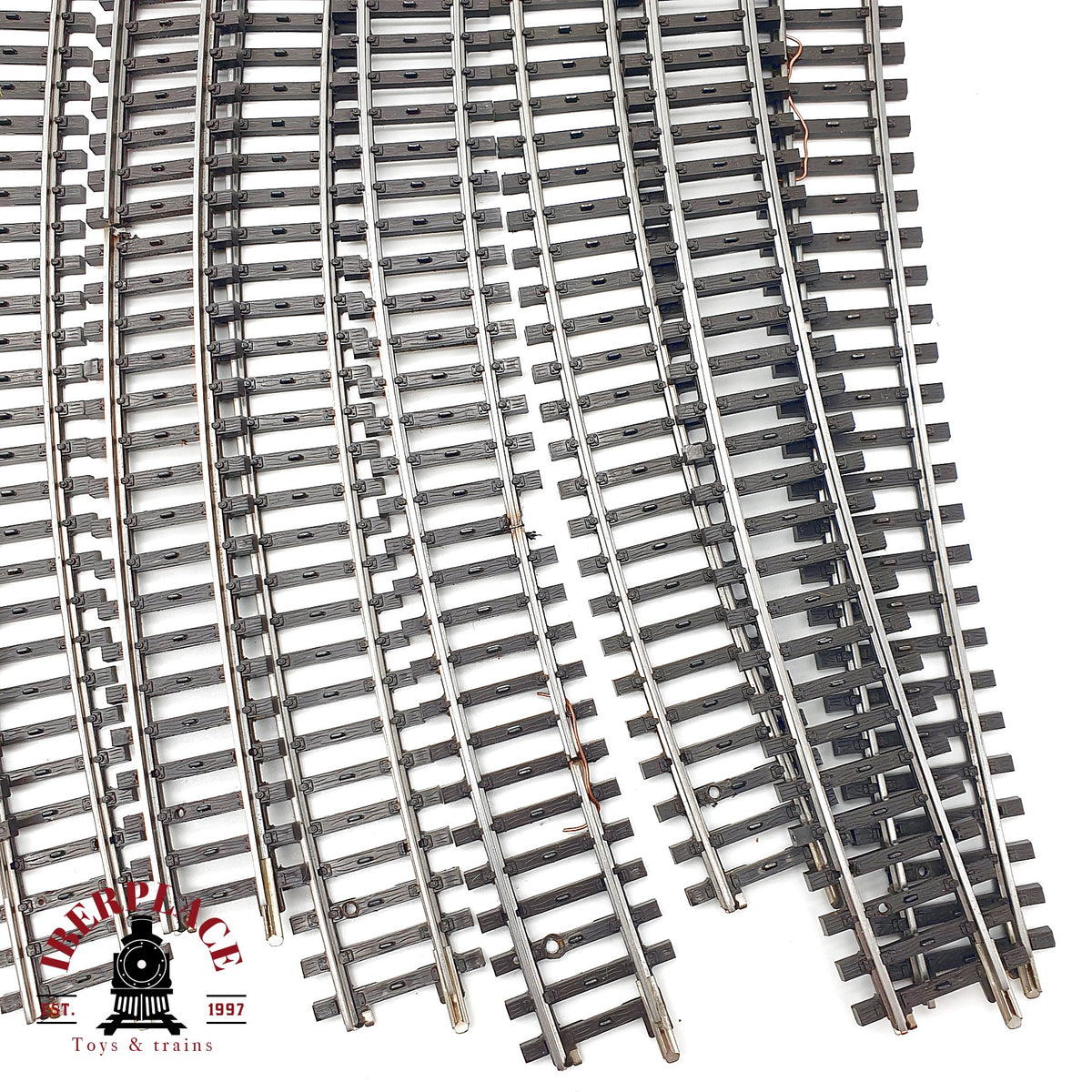 ♻️ Märklin 15x 2241 2251 vias curvas 🔴 GRADE C Escala H0 1:87