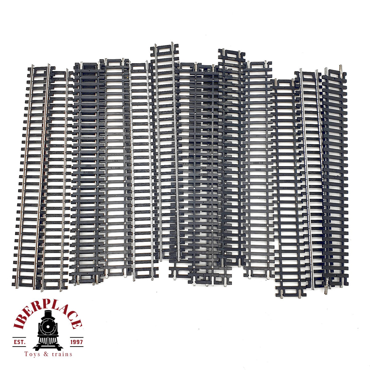♻️ Lima 15x 3020 vias rectas 220mm - 🟡 GRADE B Escala H0 1:87