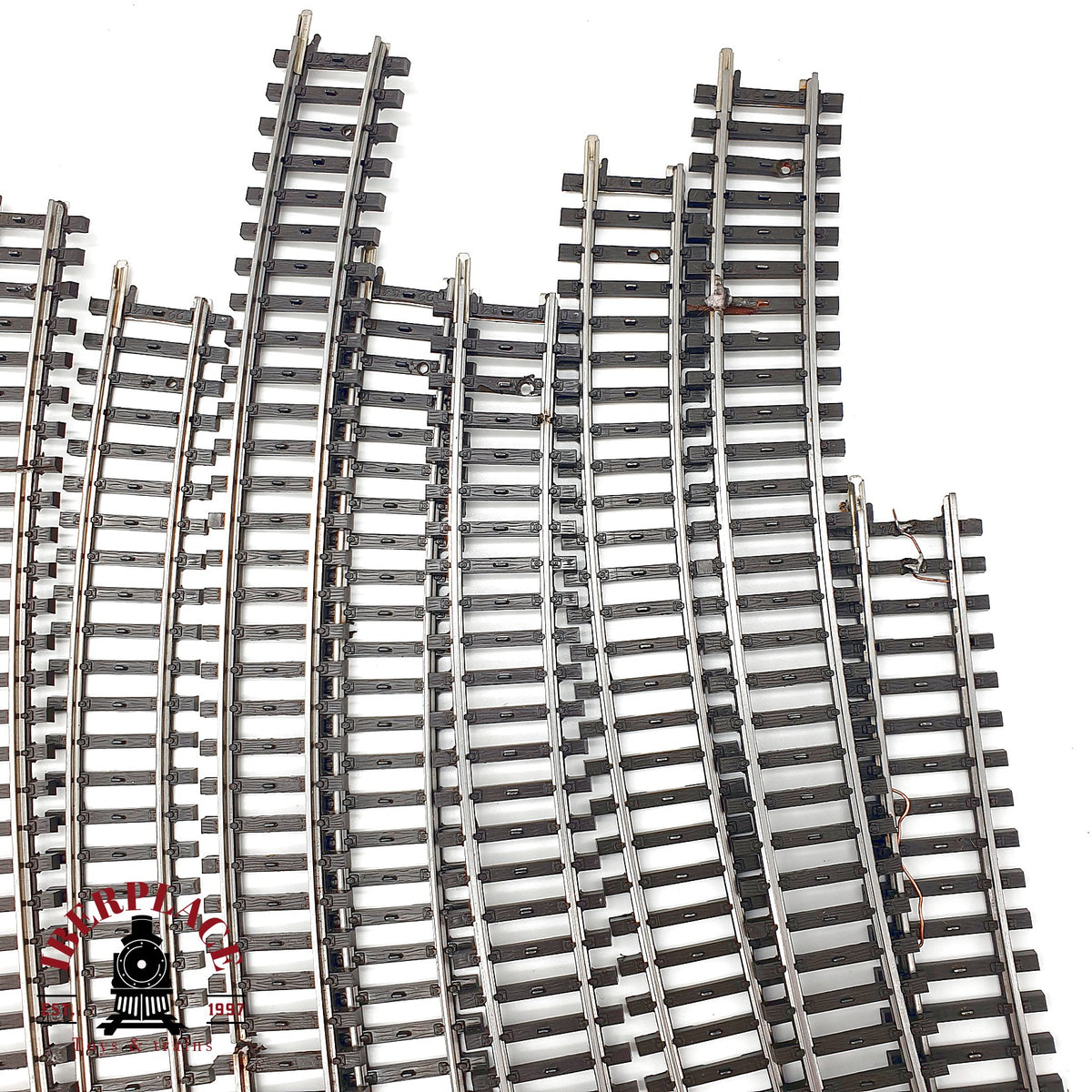 ♻️ Märklin 15x 2241 2251 vias curvas 🔴 GRADE C Escala H0 1:87
