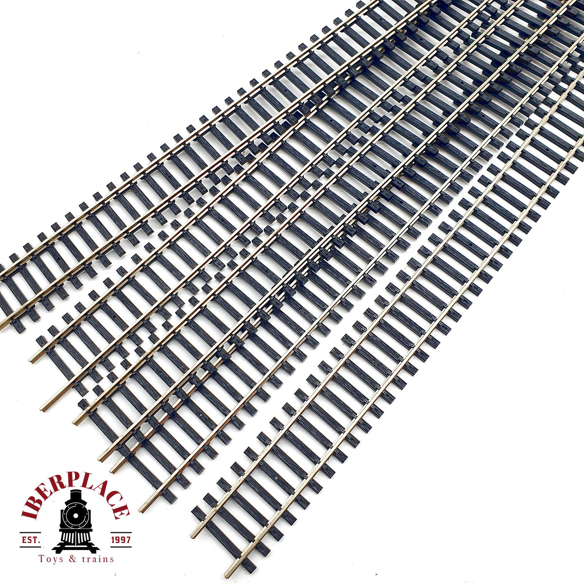♻️ Roco 5x 4400 / 4401 Vias Flexibles 970mm 2.5mm Flexgleis 🟢 GRADE A Escala H0 1:87