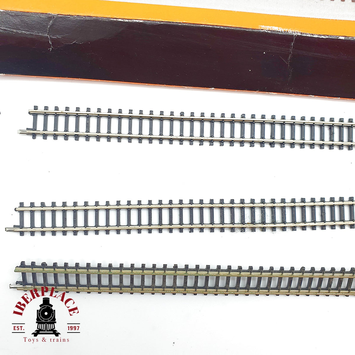 ♻️ Märklin 8594 3x Via Flexible 660mm Mini club - 🔴 GRADE C Escala Z 1:220