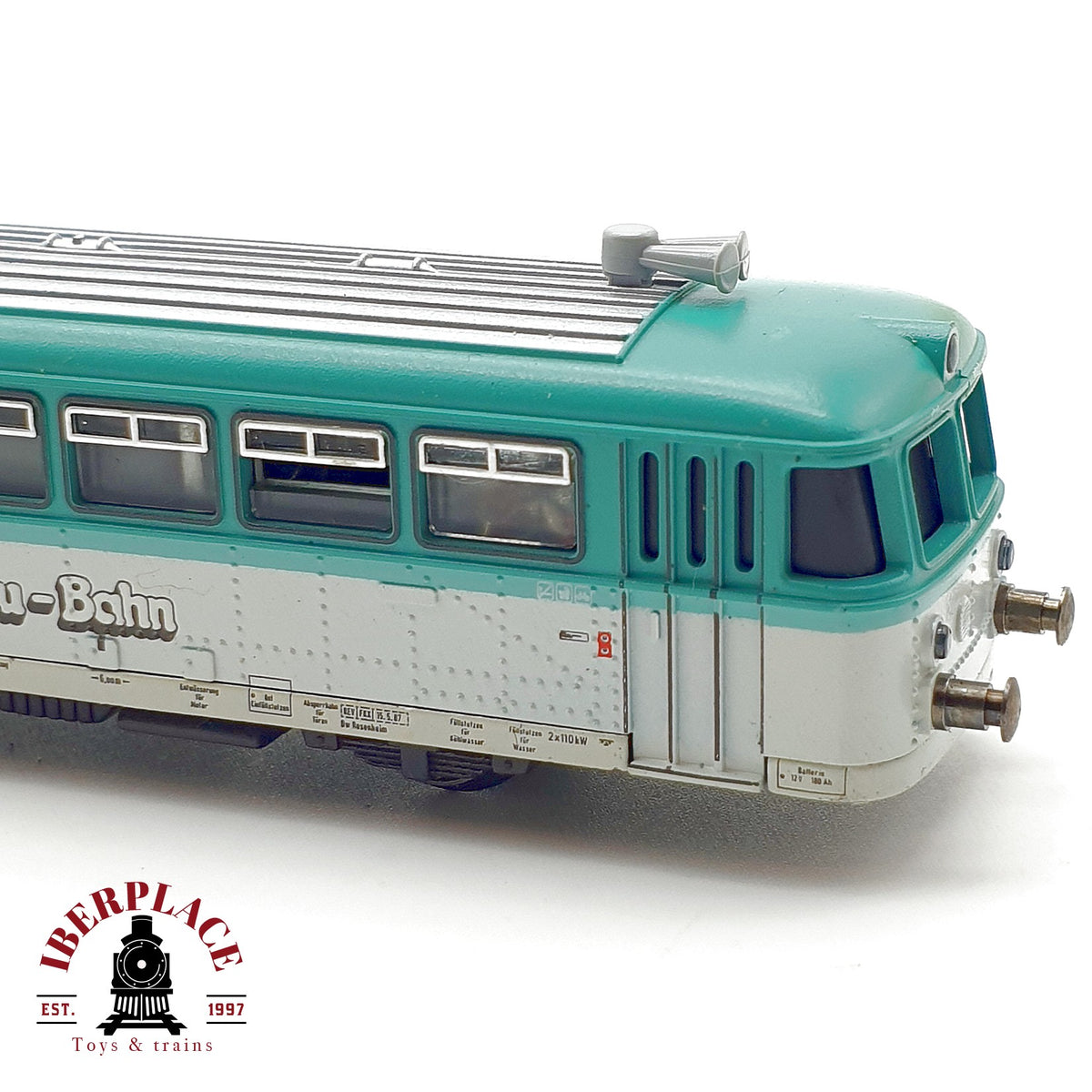 ♻️ Minitrix 12989 automotor BR 798 625 Chiemgau-Bahn DB Ep IV escala N 1:160