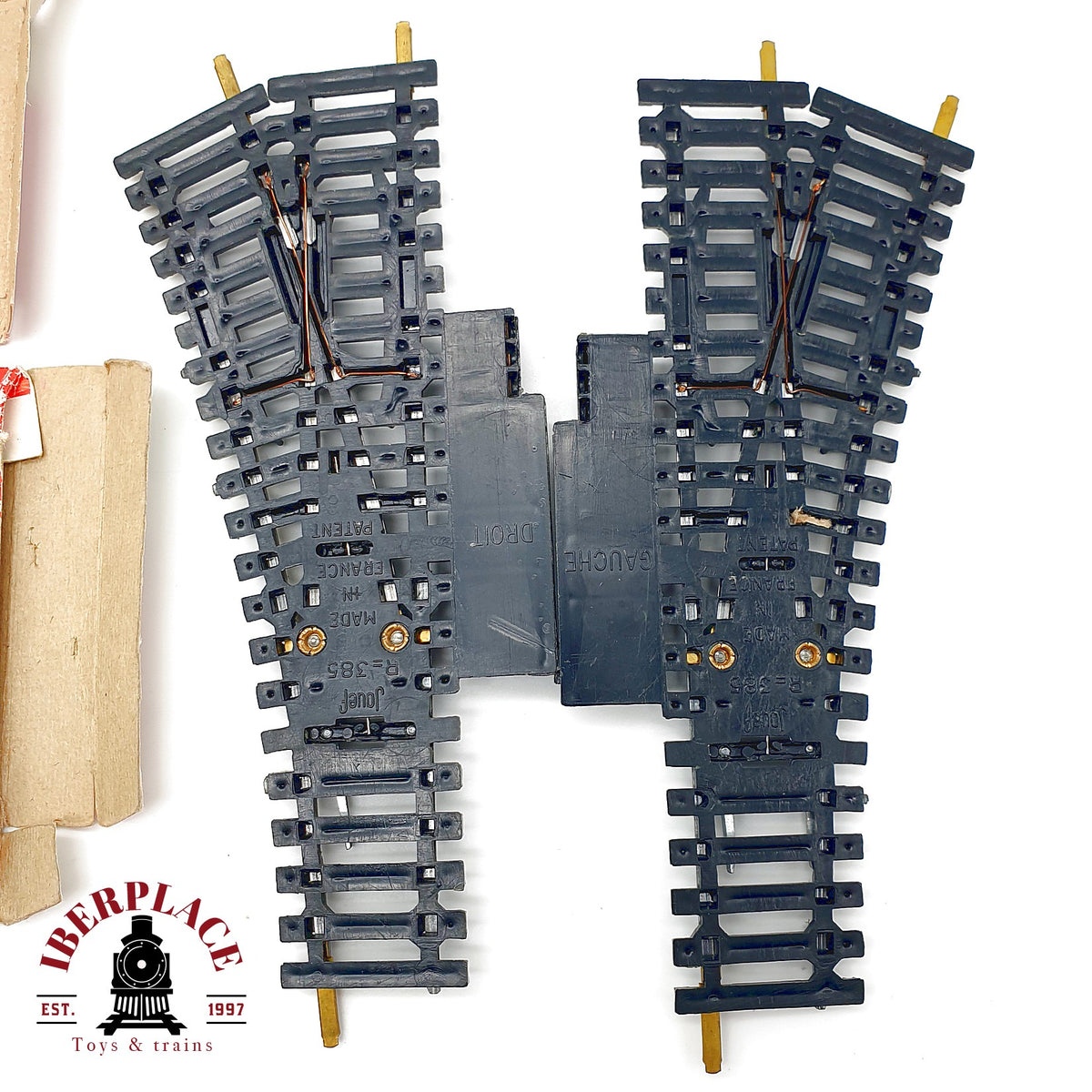 ♻️ Jouef 4184 4185 Lote 4 desvios electricos - 🟡 GRADE B Escala H0 1:87