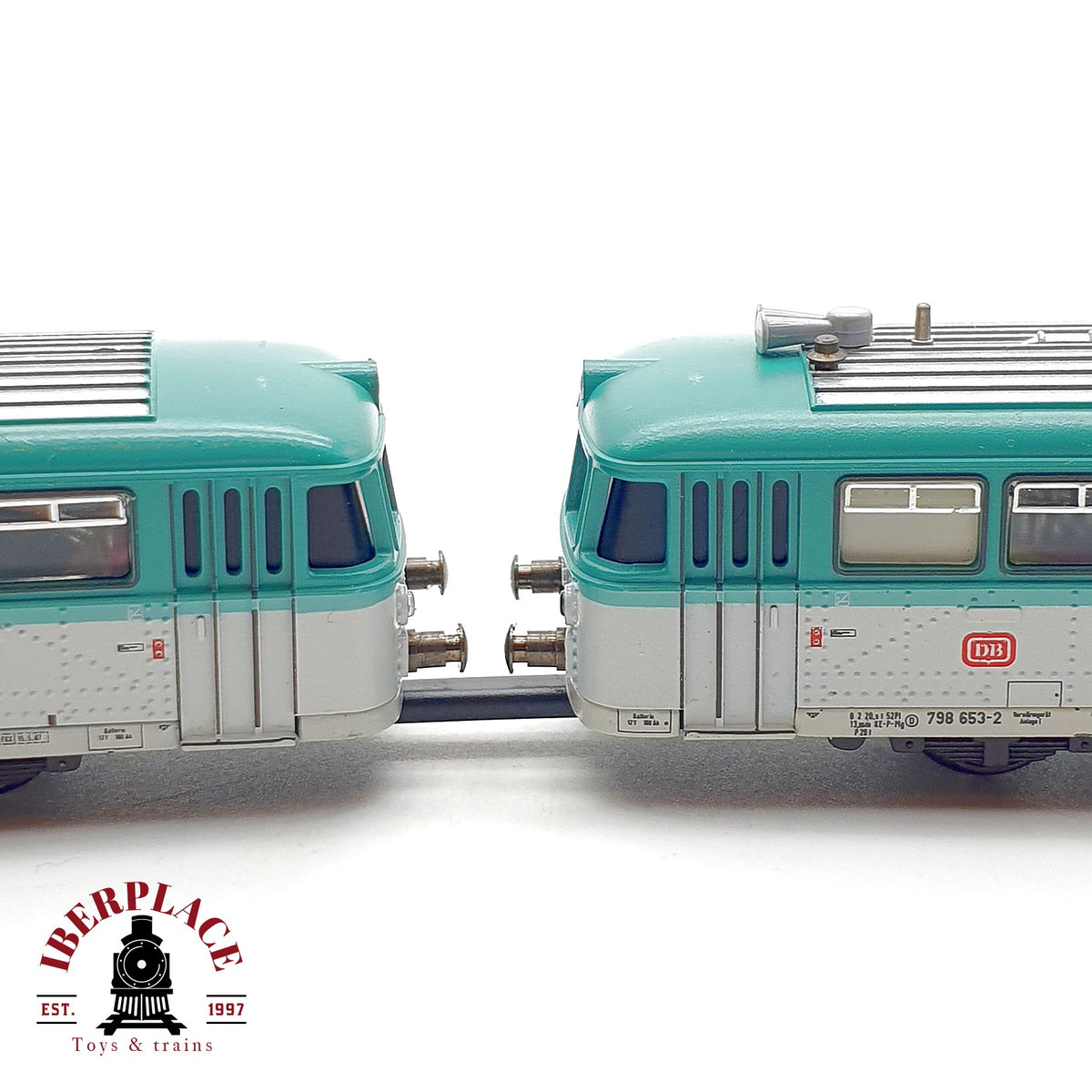 ♻️ Minitrix 12989 automotor BR 798 625 Chiemgau-Bahn DB Ep IV escala N 1:160