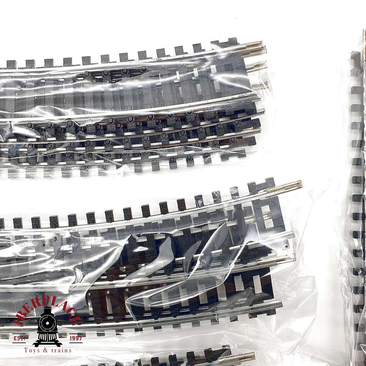 ♻️ 25x vias curvas made in slovenia R18º 30º🟢 GRADE A Escala H0 1:87