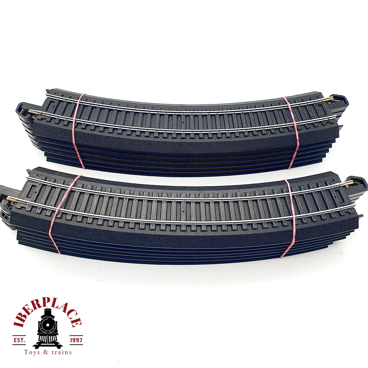 ♻️ Bachmann 12x D382607 vias curvas - 🟢 GRADE A Escala H0 1:87