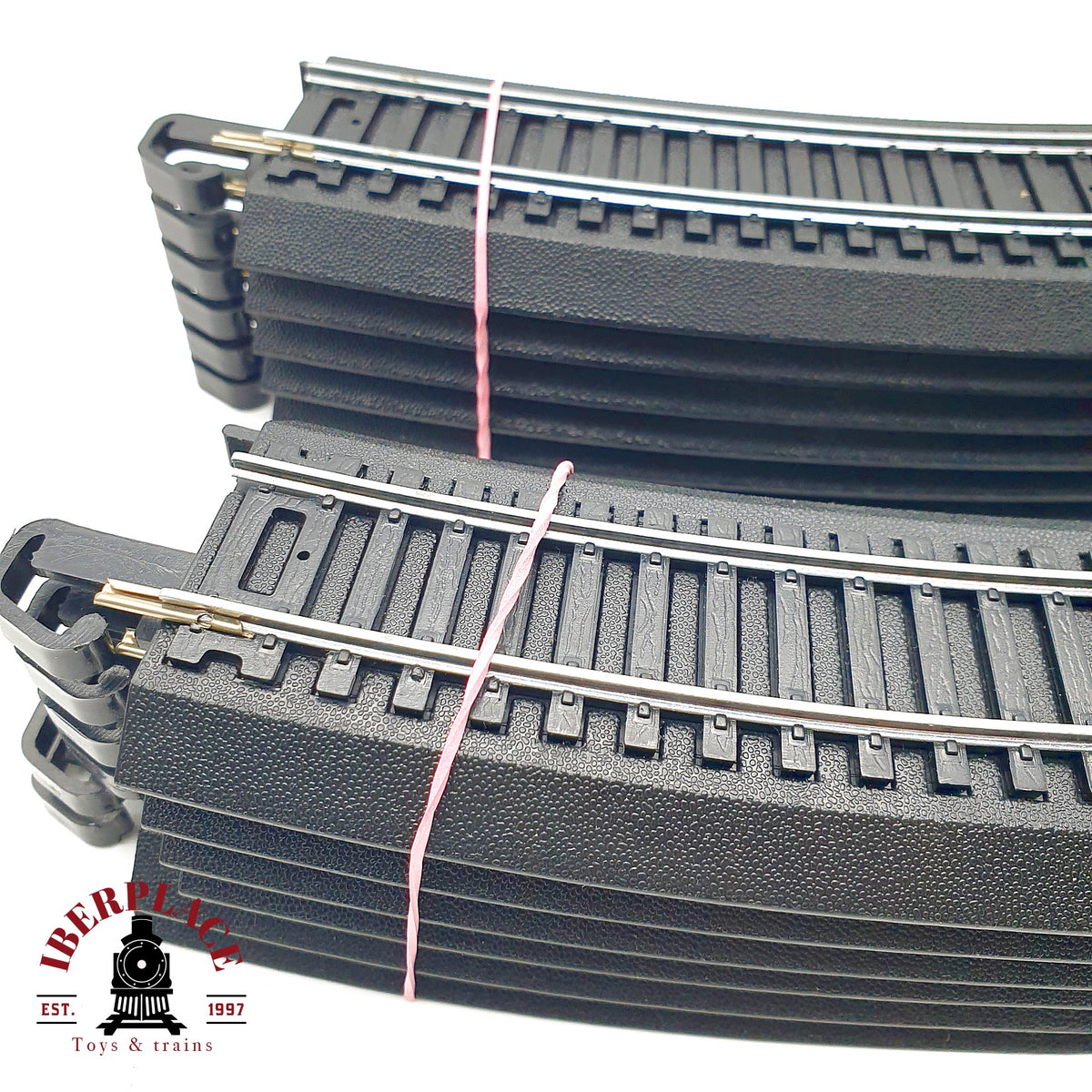 ♻️ Bachmann 12x D382607 vias curvas - 🟢 GRADE A Escala H0 1:87
