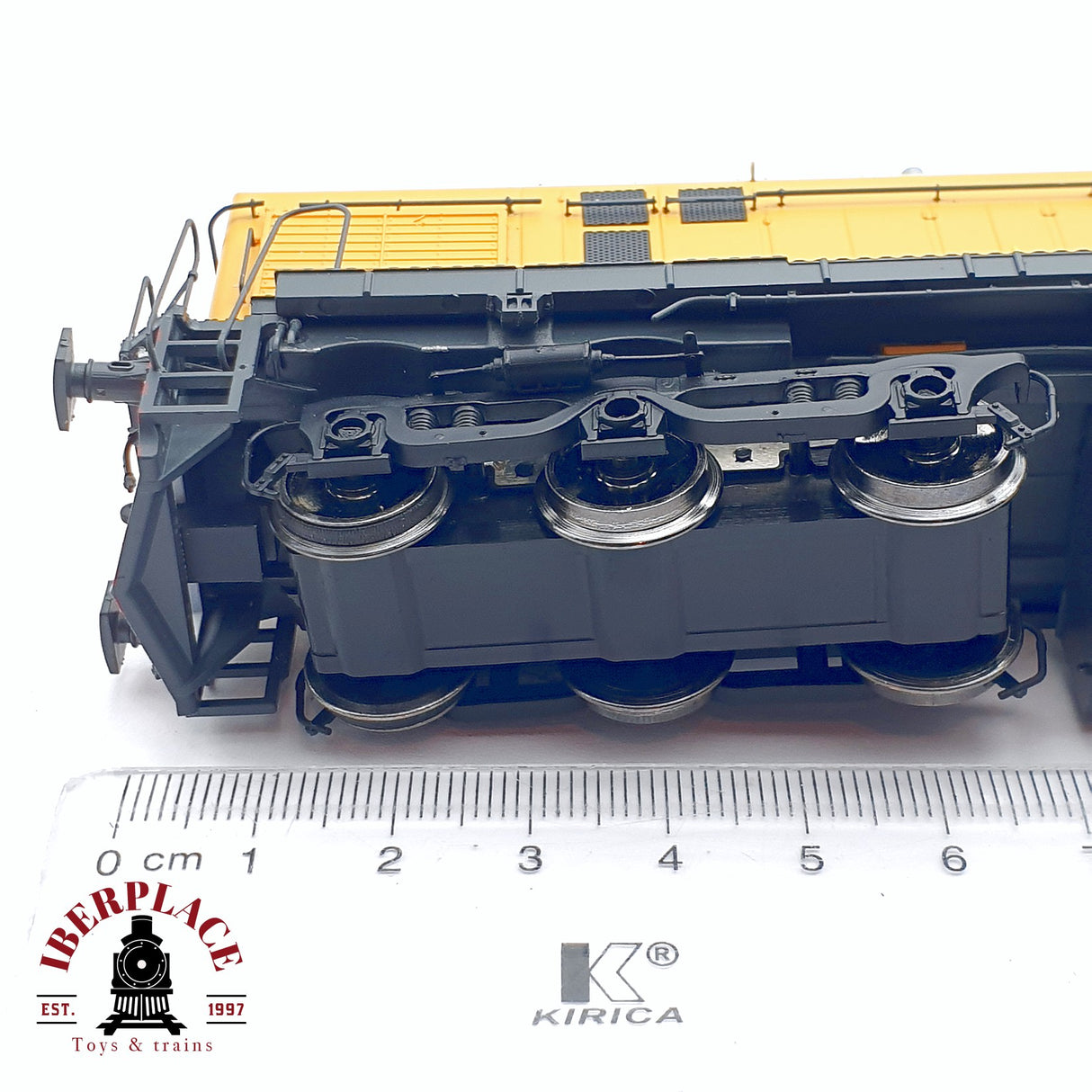🆕 Mabar - 81314 Locomotora diesel Alco 1300 TBA modelo DC nueva con caja H0 escala 1:87