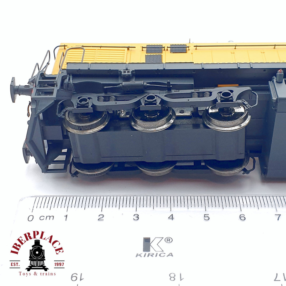 🆕 Mabar - 81314 Locomotora diesel Alco 1300 TBA modelo DC nueva con caja H0 escala 1:87