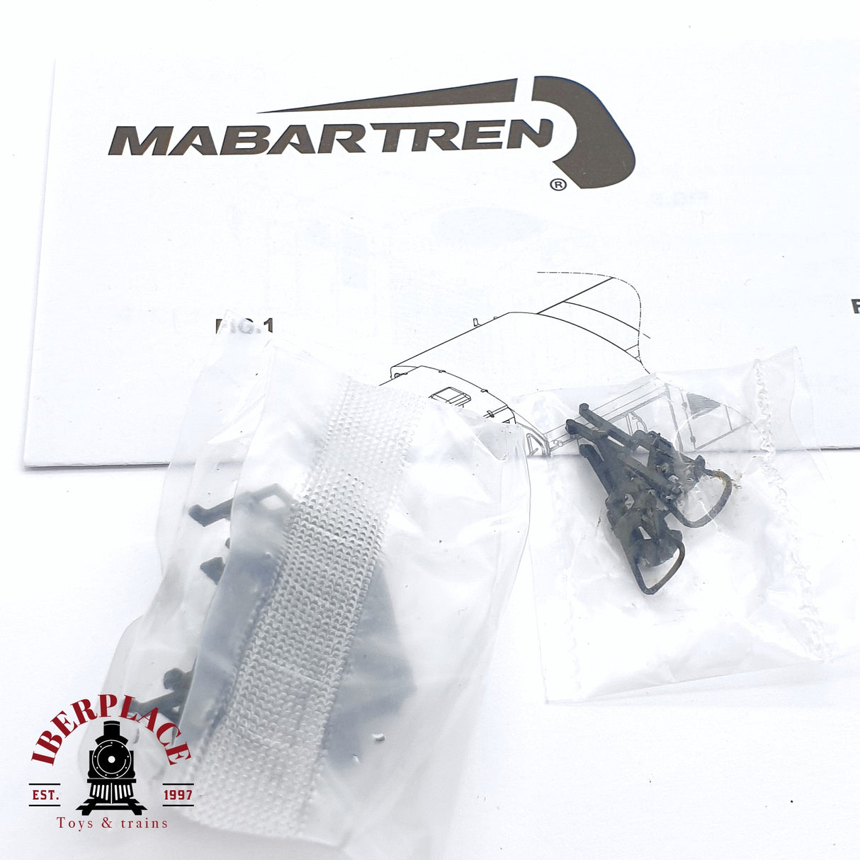 🆕 Mabar - 81314 Locomotora diesel Alco 1300 TBA modelo DC nueva con caja H0 escala 1:87