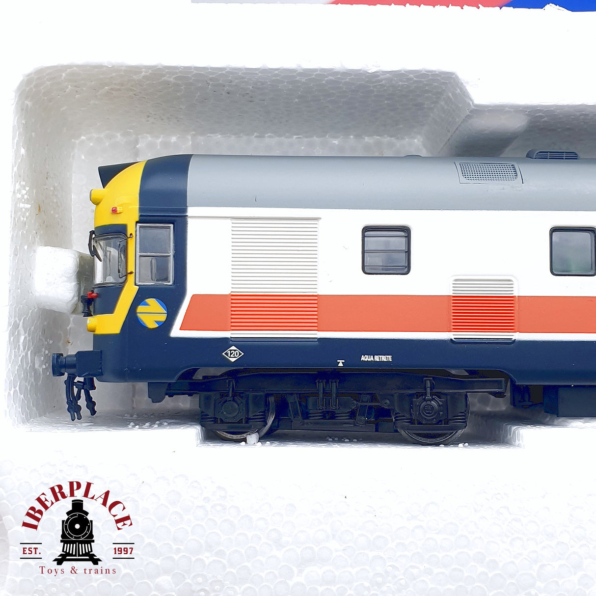 🆕 💡 Mabar - 85974 Locomotora diesel con remolque TER Regionales Modelo DC H0 escala 1:87