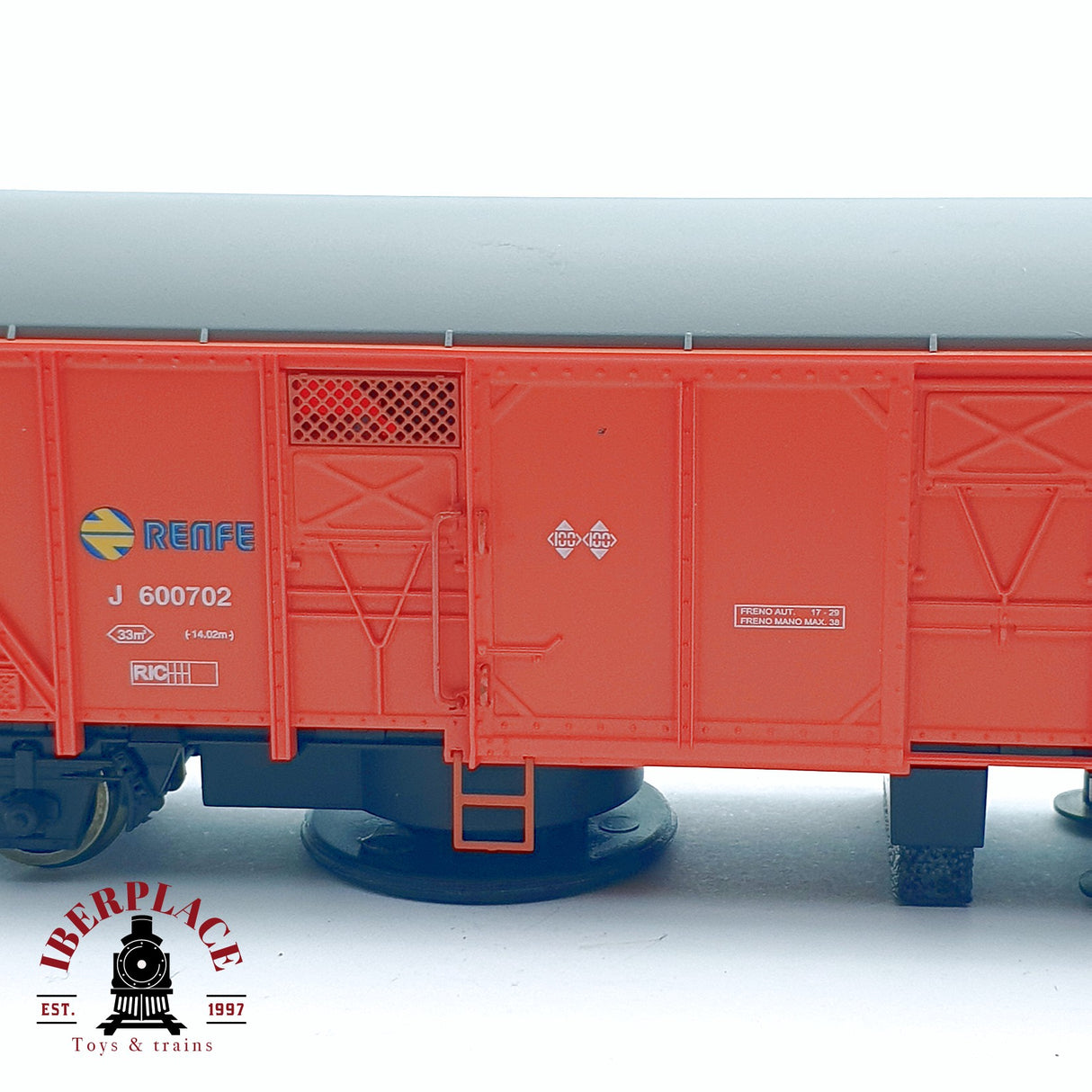 🆕 Mabar 81805 - Vagón limpiavías Aspirador + Pulidor + Esponja RENFE DC H0 escala 1:87