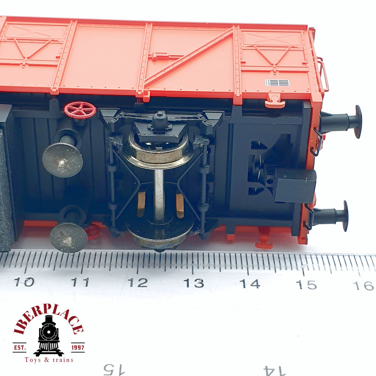 🆕 Mabar 81805 - Vagón limpiavías Aspirador + Pulidor + Esponja RENFE DC H0 escala 1:87