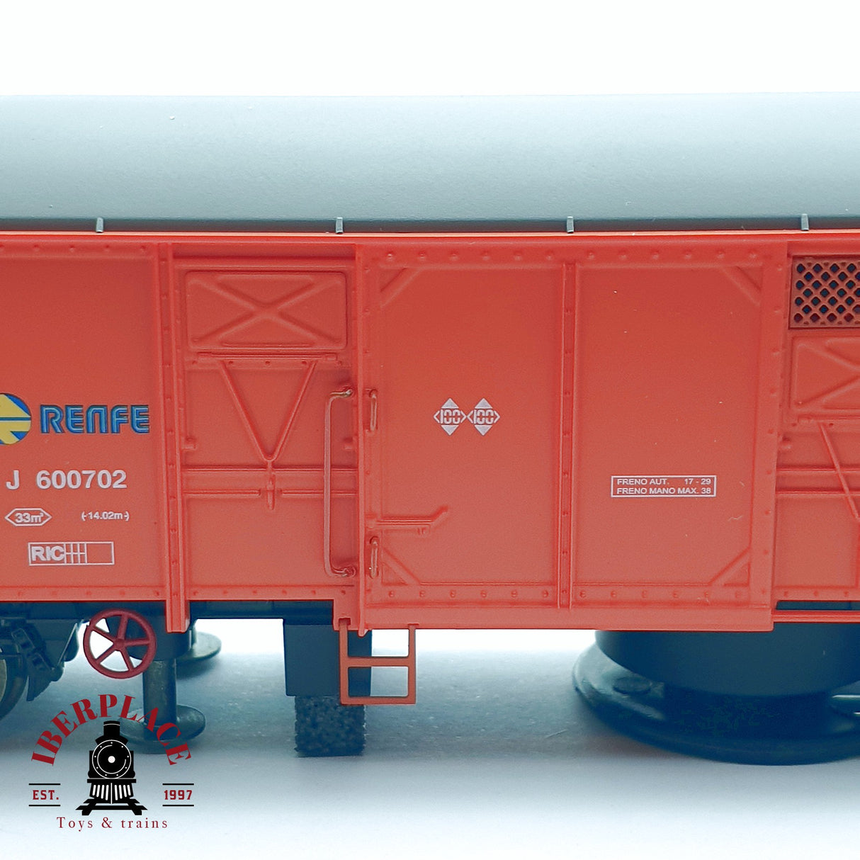 🆕 Mabar 81805 - Vagón limpiavías Aspirador + Pulidor + Esponja RENFE DC H0 escala 1:87