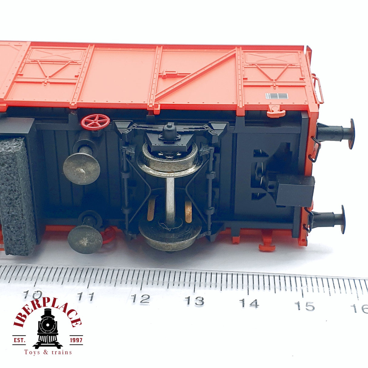 🆕 Mabar 81805 - Vagón limpiavías Aspirador + Pulidor + Esponja RENFE DC H0 escala 1:87