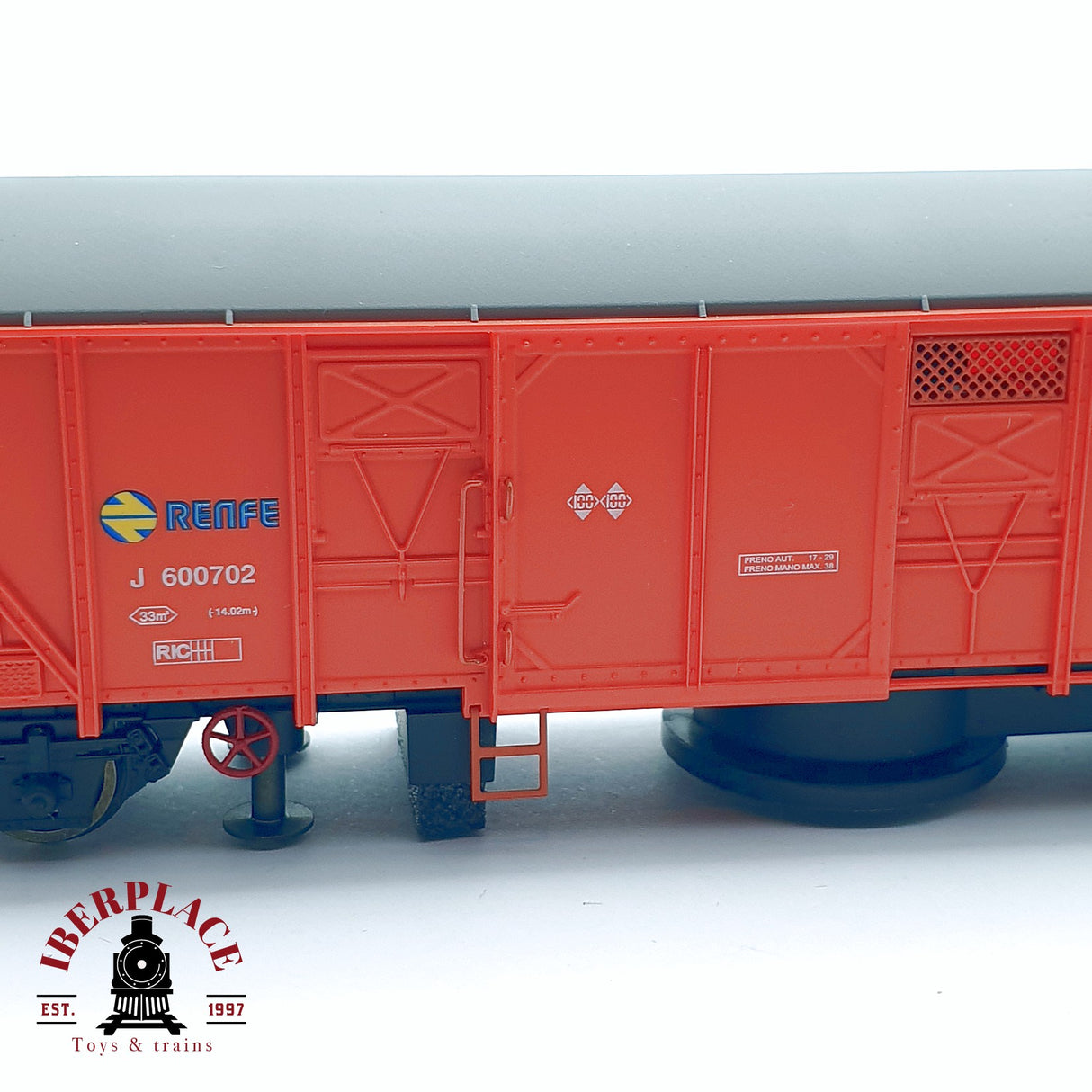 🆕 Mabar 81805 - Vagón limpiavías Aspirador + Pulidor + Esponja RENFE DC H0 escala 1:87