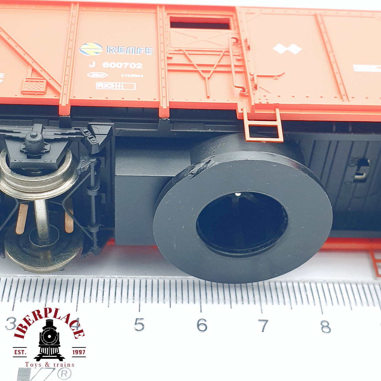 🆕 Mabar 81805 - Vagón limpiavías Aspirador + Pulidor + Esponja RENFE DC H0 escala 1:87