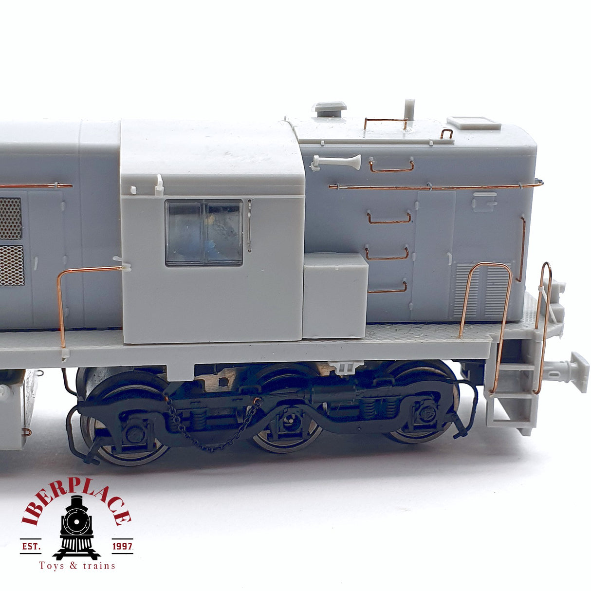 🆕 Mabar - 81315 Locomotora diesel Alco 1300 RENFE SIN PINTAR Modelo DC nueva con caja H0 escala 1:87