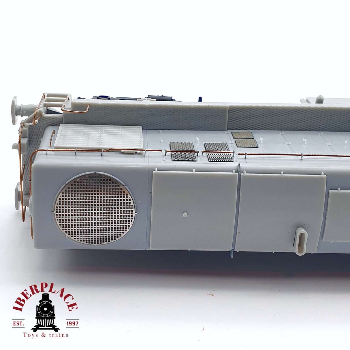 🆕 Mabar - 81315 Locomotora diesel Alco 1300 RENFE SIN PINTAR Modelo DC nueva con caja H0 escala 1:87