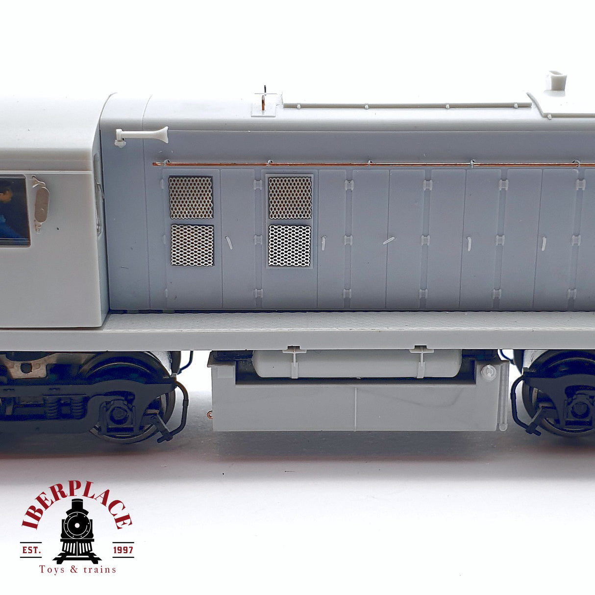 🆕 Mabar - 81315 Locomotora diesel Alco 1300 RENFE SIN PINTAR Modelo DC nueva con caja H0 escala 1:87