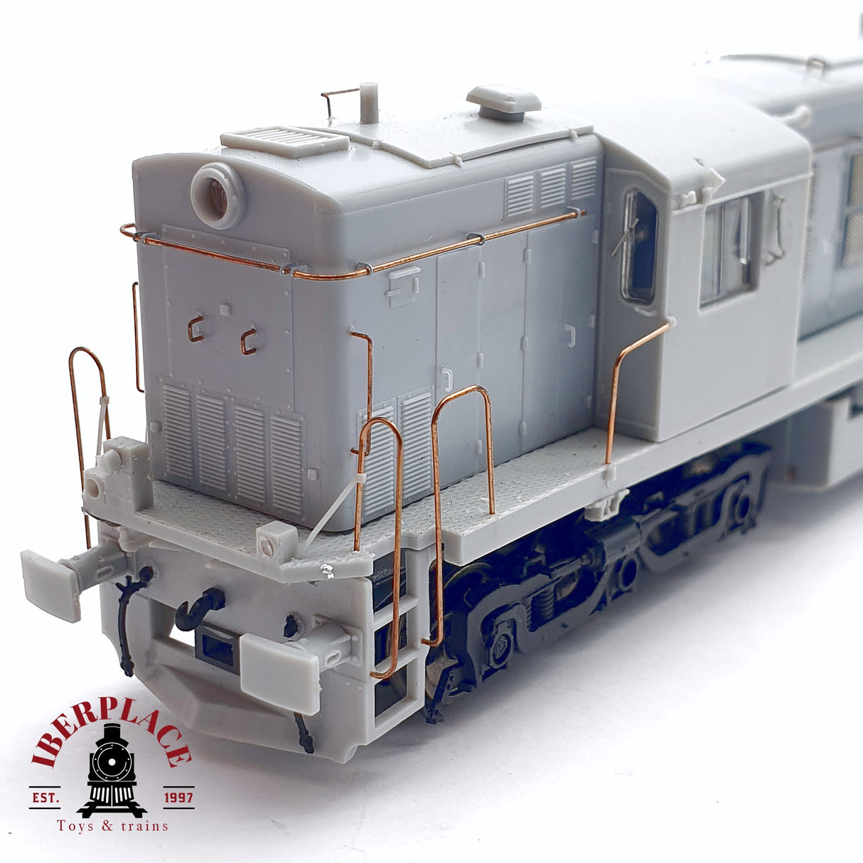 🆕 Mabar - 81315 Locomotora diesel Alco 1300 RENFE SIN PINTAR Modelo DC nueva con caja H0 escala 1:87