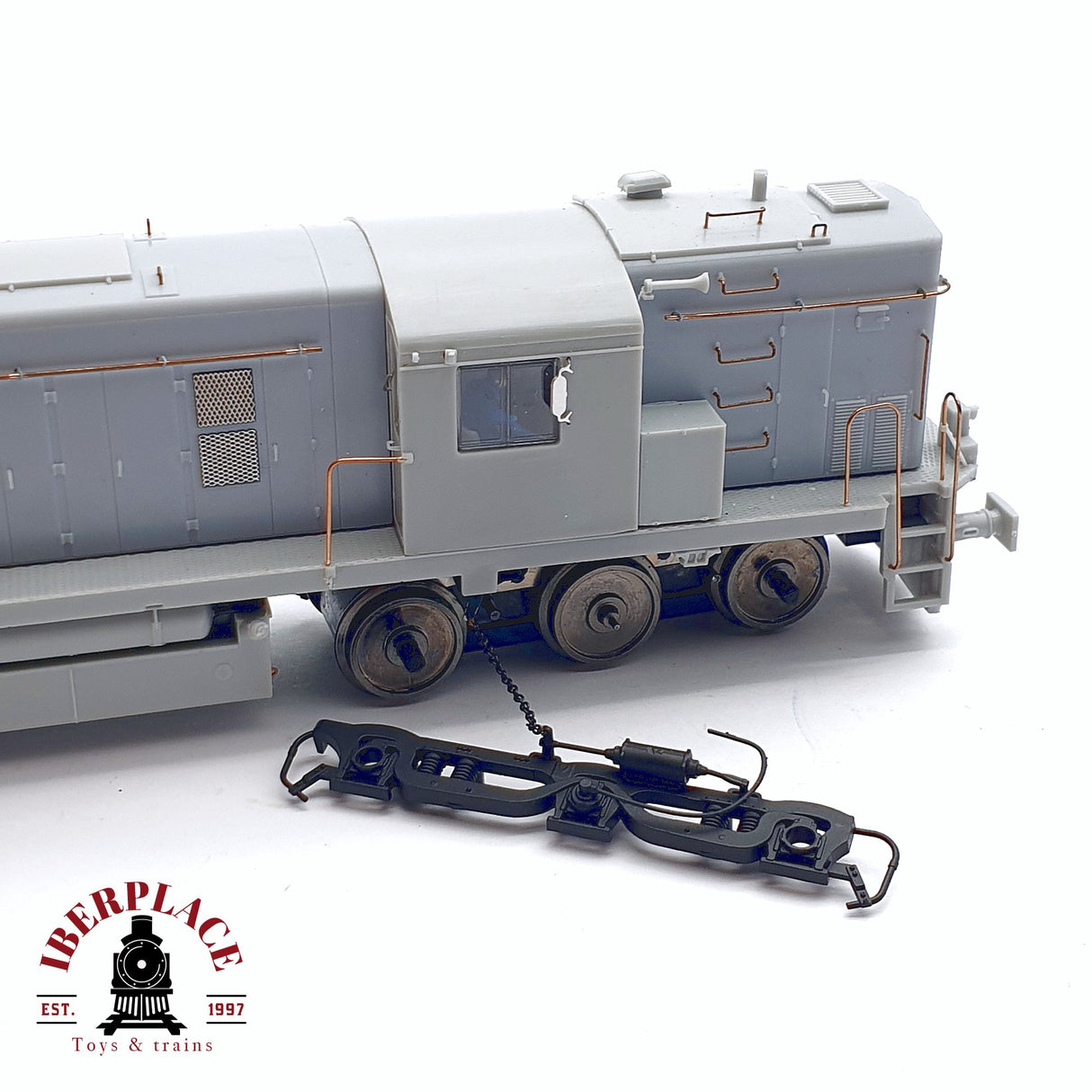 🆕💡 Mabar - 81315 Locomotora diesel Alco 1300 RENFE SIN PINTAR Modelo DC nueva con caja H0 escala 1:87