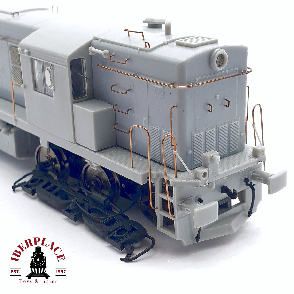 🆕💡 Mabar - 81315 Locomotora diesel Alco 1300 RENFE SIN PINTAR Modelo DC nueva con caja H0 escala 1:87