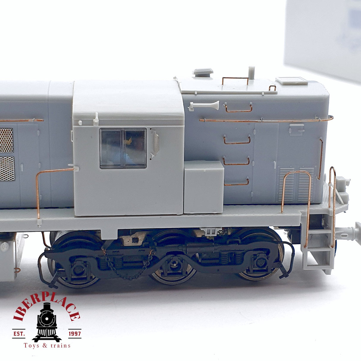 🆕 Mabar - 81315 Locomotora diesel Alco 1300 RENFE SIN PINTAR Modelo DC nueva con caja H0 escala 1:87