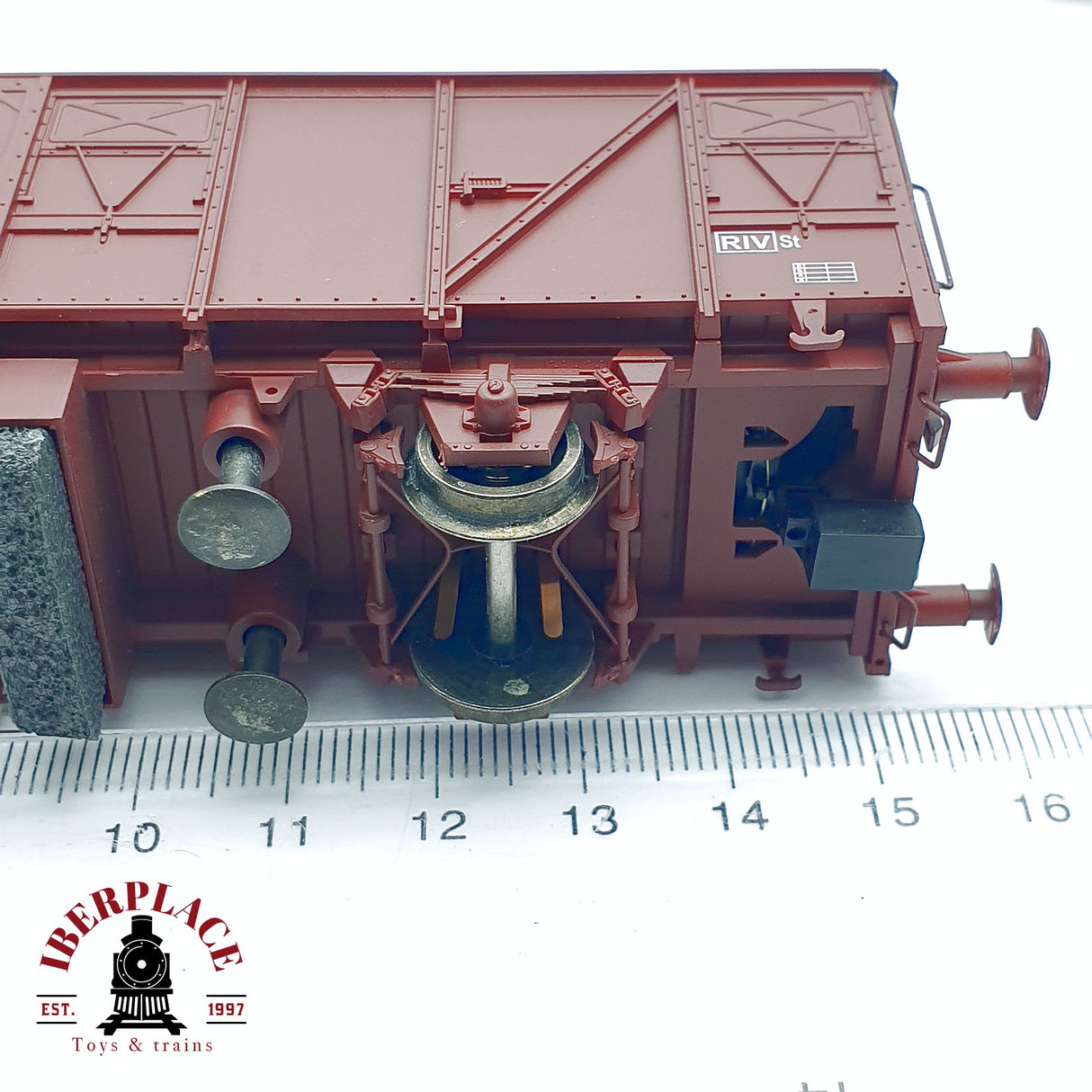 🆕 Mabar - 81800 Vagón limpiavías RENFE 600187 analógico DC Nuevo con caja H0 escala 1:87