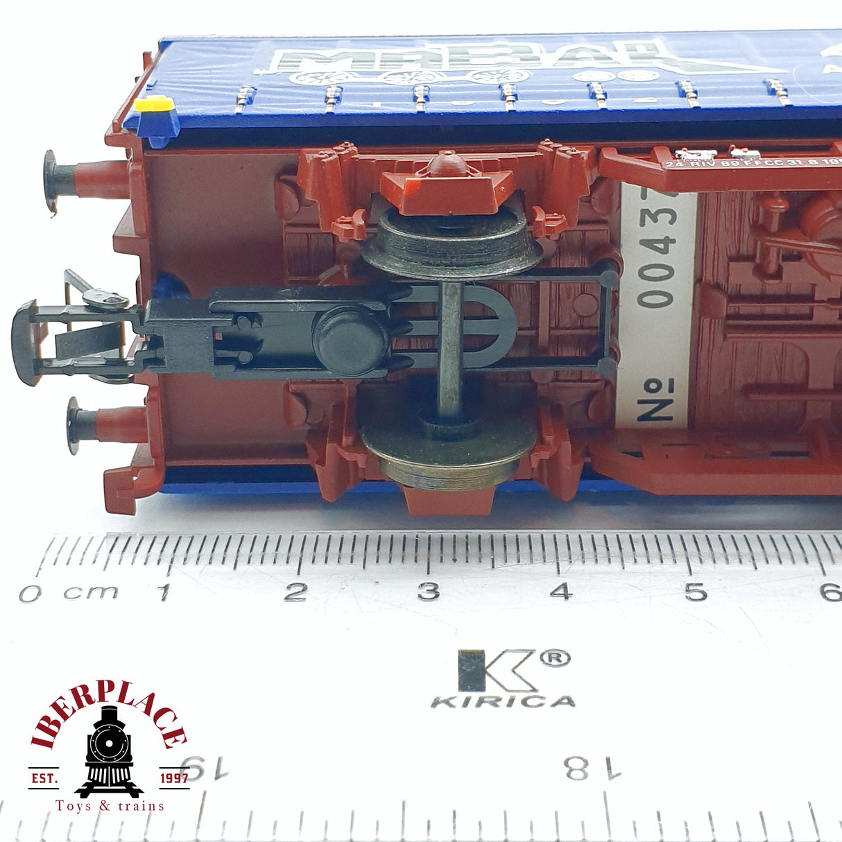 🆕 💡 Electrotren - DC Vagón conmemorativo Mabar 40 aniversario 437 de 500 unidades H0 escala 1:87