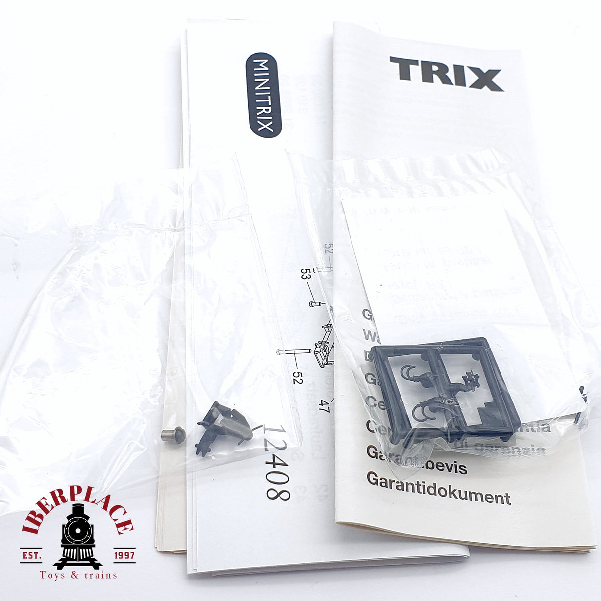 ♻️ 2da mano - Minitrix 12408 Locomotora de vapor BR 45 020 DB N escala 1:160