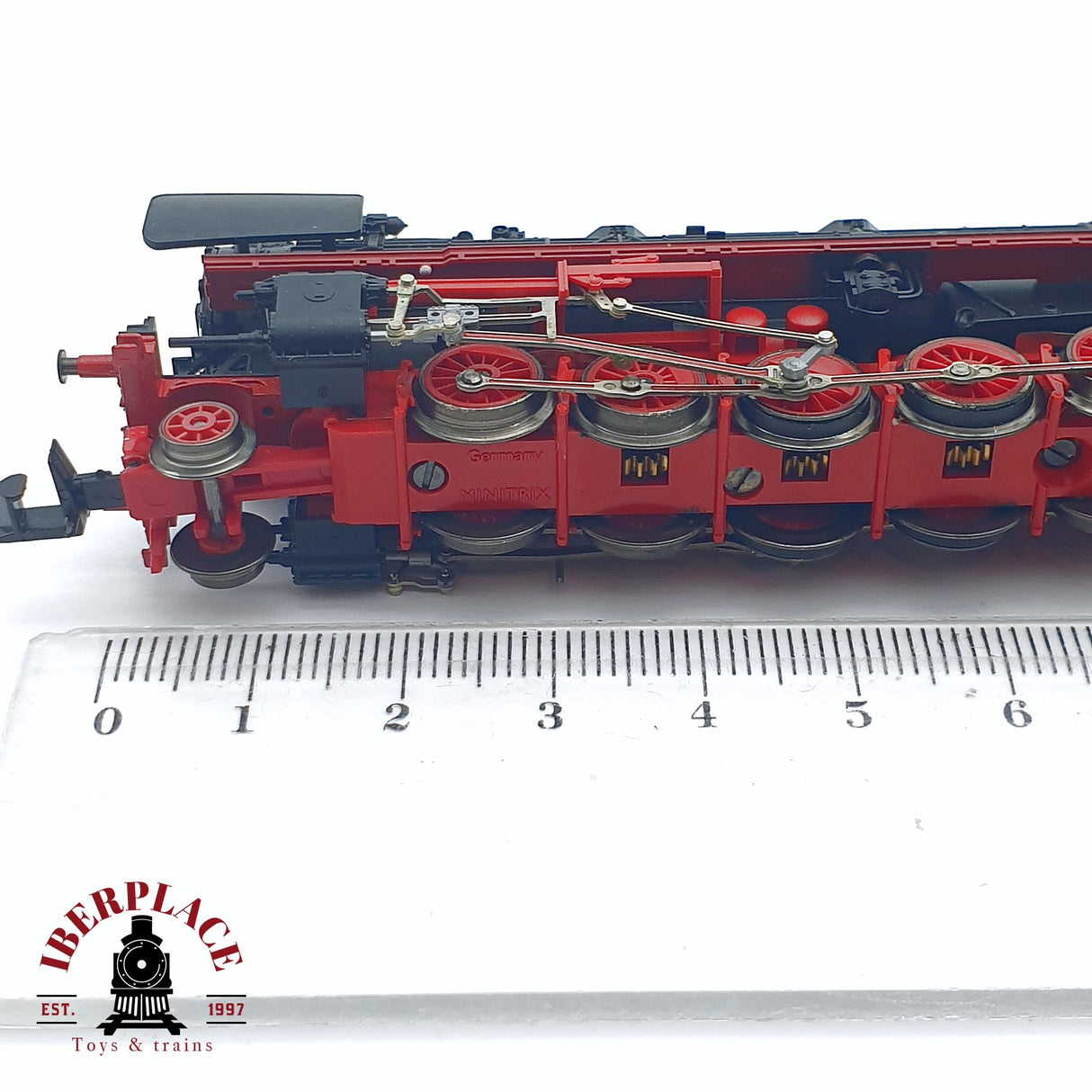 ♻️ 2da mano - Minitrix 12215 Locomotora de vapor 044 696-3 DB N escala 1:160