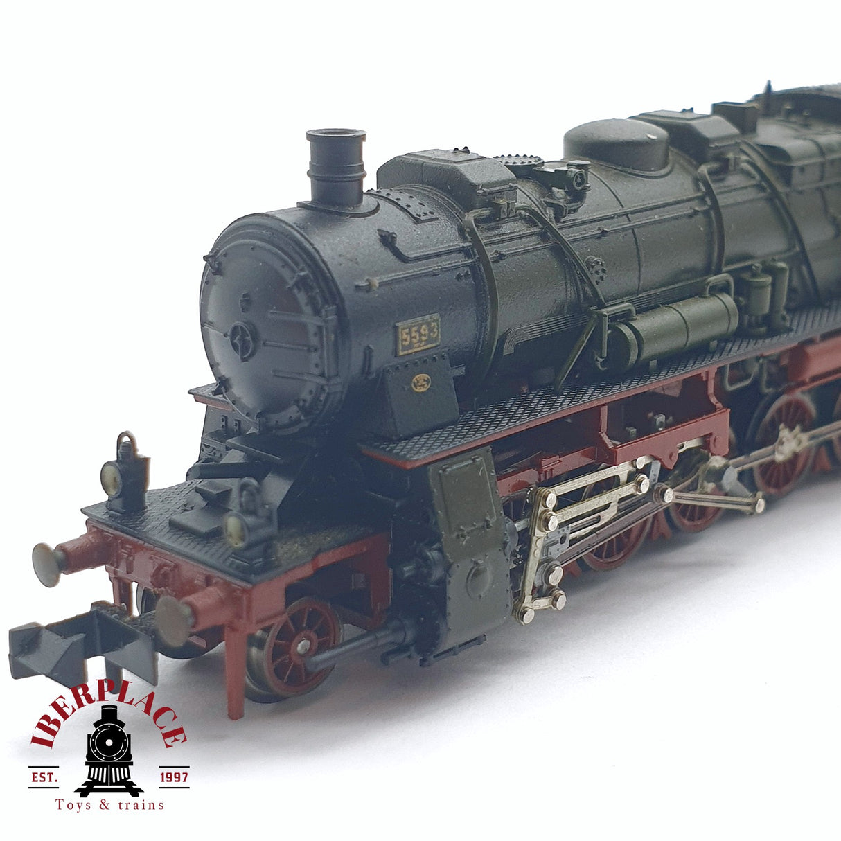 ♻️ 2da mano - Minitrix 12608 Locomotora de vapor 5593 N escala 1:160