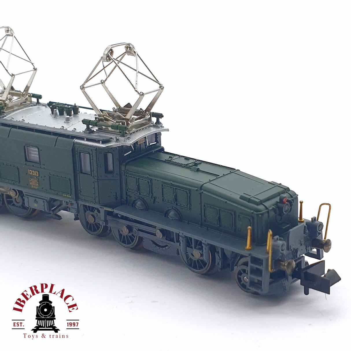 ♻️ 2da mano - Minitrix 12798 Digital Locomotora eléctrica cocodrilo 13313 Época III SBB N escala 1:160