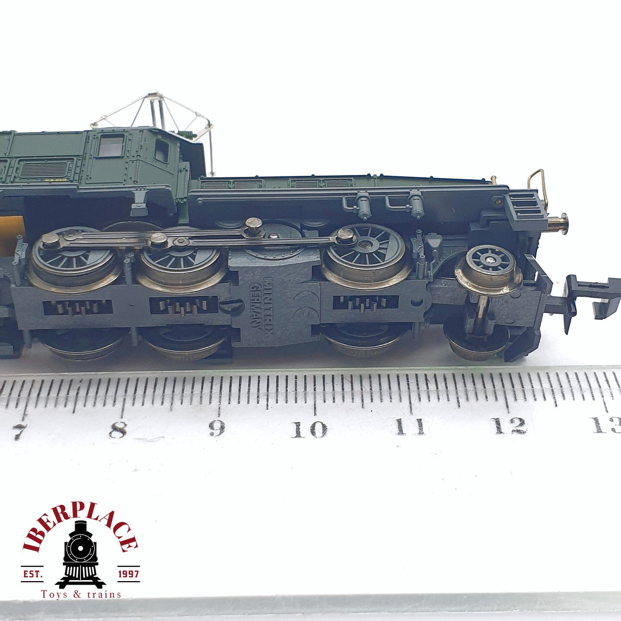 ♻️ 2da mano - Minitrix 12798 Digital Locomotora eléctrica cocodrilo 13313 Época III SBB N escala 1:160