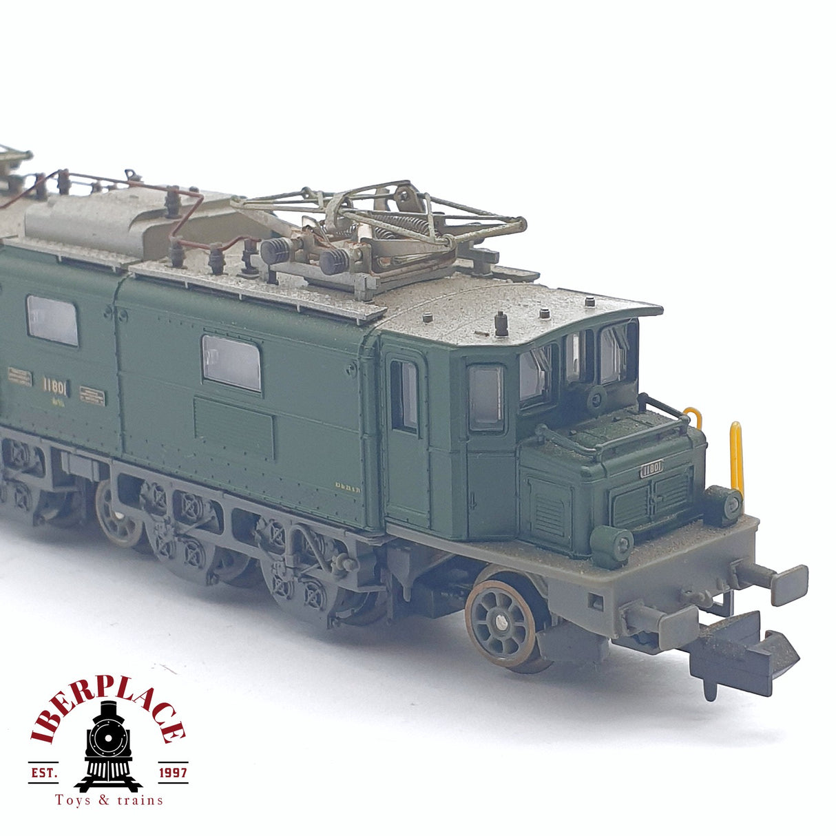 ♻️ 2da mano - Minitrix 12426 Locomotora eléctrica 11801 Clase Ae 8/14 N escala 1:160