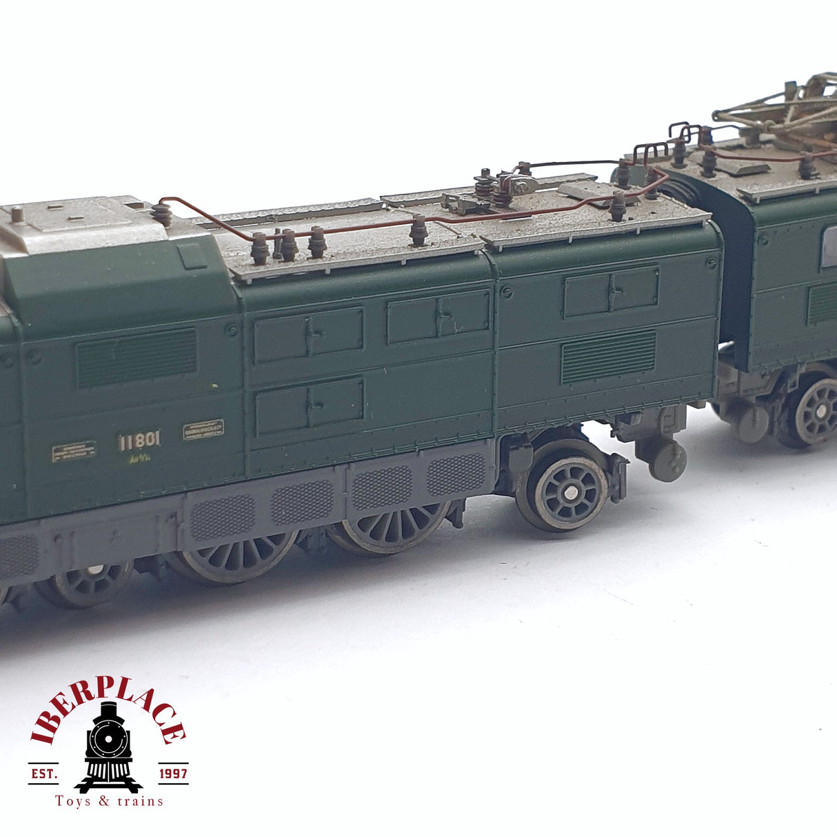 ♻️ 2da mano - Minitrix 12426 Locomotora eléctrica 11801 Clase Ae 8/14 N escala 1:160