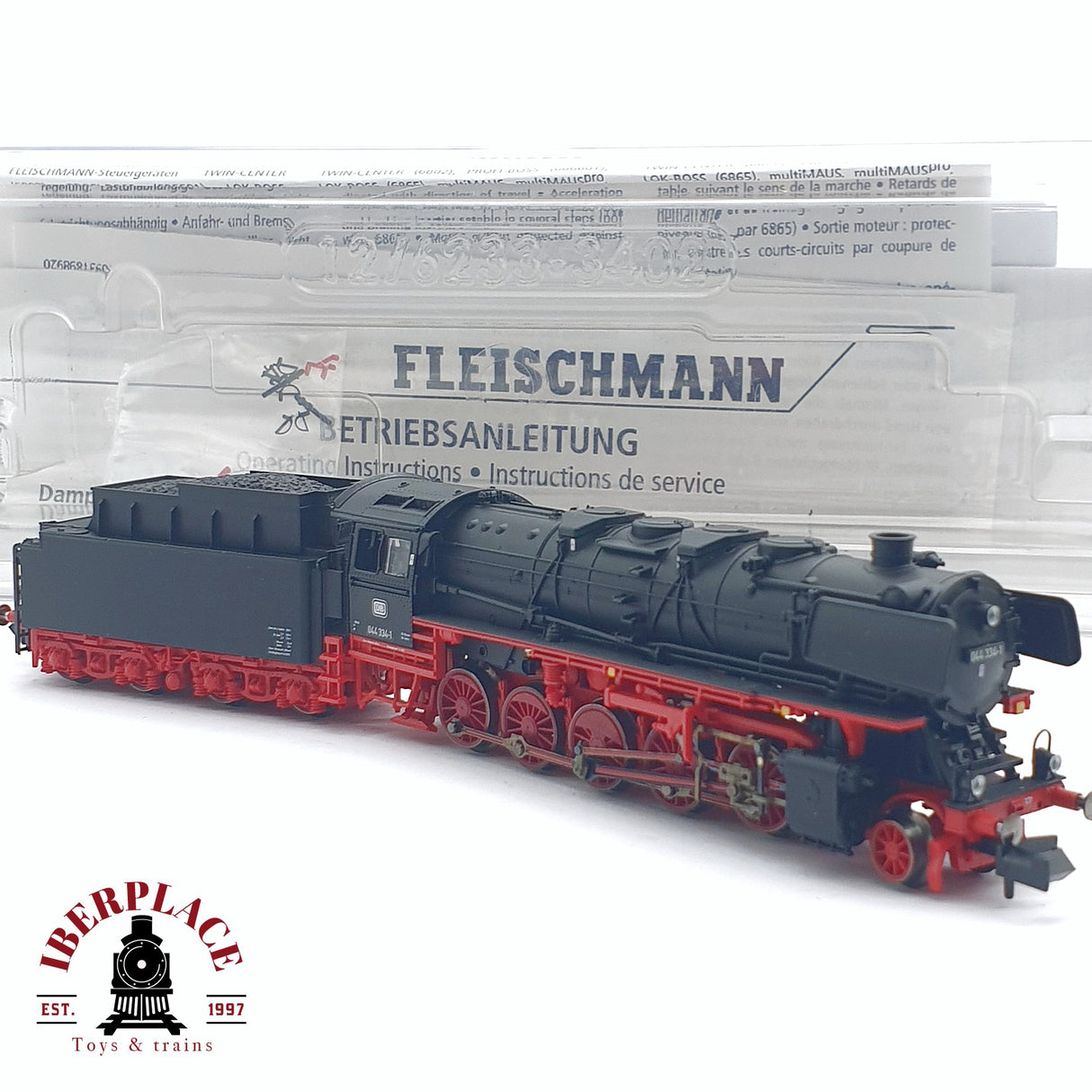 ♻️ 2da mano - Fleischmann Locomotora de vapor DB 044 334-1 N escala 1:160