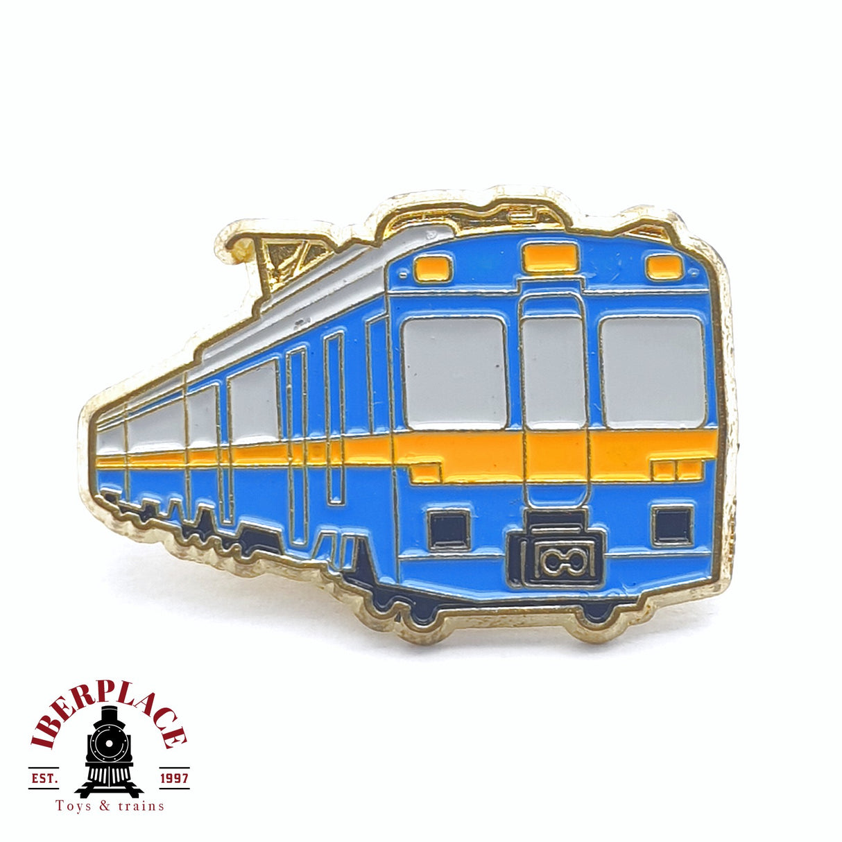 Pin de Colección Mabar: Locomotora Eléctrica – Historia Ferroviaria Española