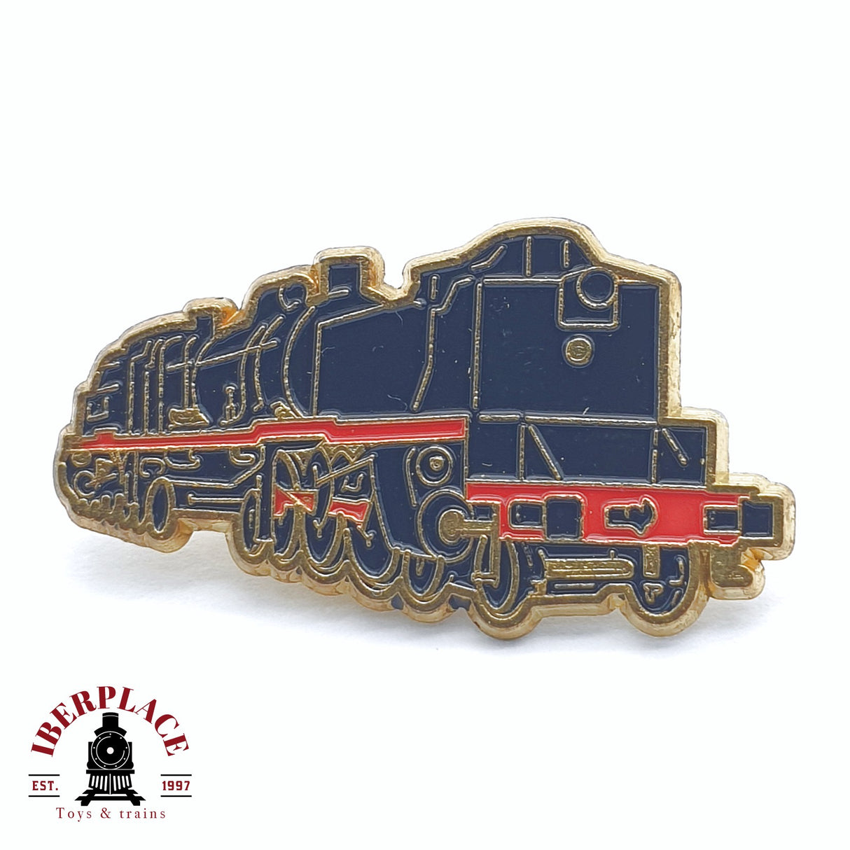 Pin de Colección Mabar: Locomotora de Vapor – Historia Ferroviaria Española